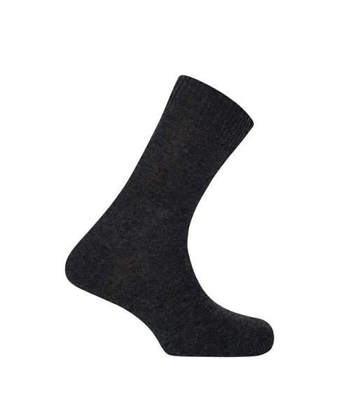 Мужские короткие носки из кашемира/шерсти, однотонные. Сделано в Испании Punto Blanco, серый