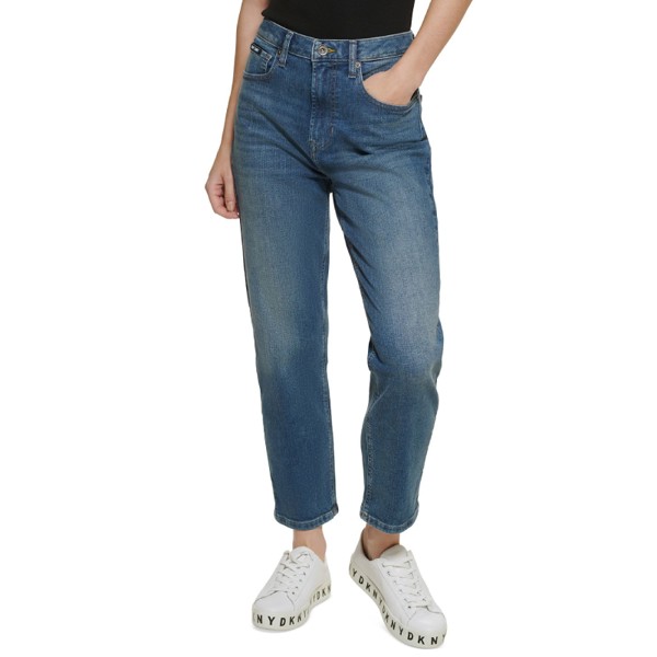 Джинсы прямого кроя waverly DKNY Jeans, темно-синий