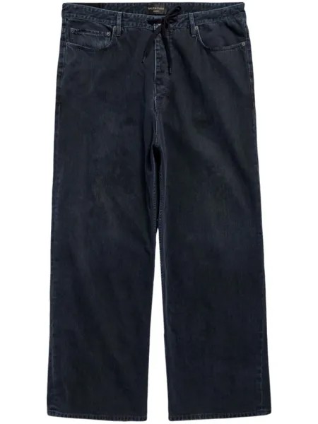 Balenciaga широкие джинсы, черный