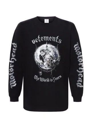 Хлопковый лонгслив VETEMENTS