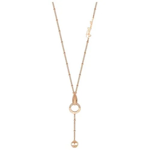 Колье Just Cavalli, кристалл, длина 55 см, золотой