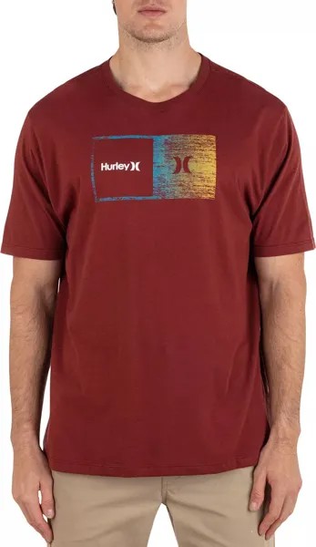 Футболка Hurley Everyday Halfer с градиентом и короткими рукавами