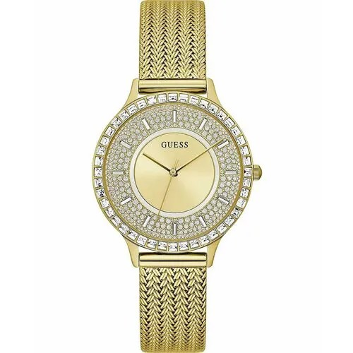 Наручные часы GUESS Dress Steel GW0402L2, желтый, золотой
