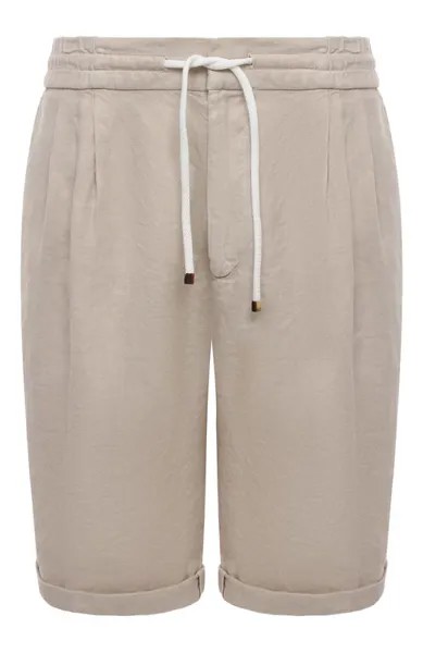 Льняные шорты Brunello Cucinelli