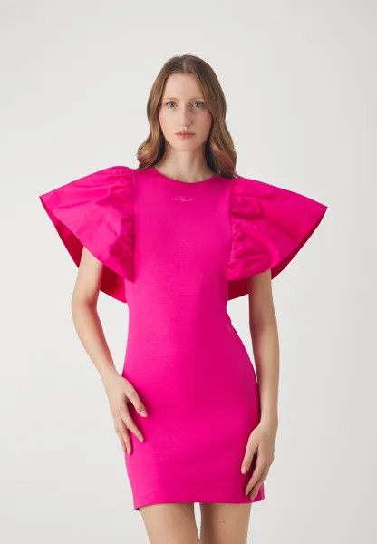 Коктейльное платье / Вечернее платье KARL LAGERFELD ПЛАТЬЕ ИЗ ТКАНИ, розовый кабаре