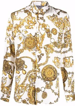 Versace Jeans Couture рубашка с длинными рукавами и принтом Baroque