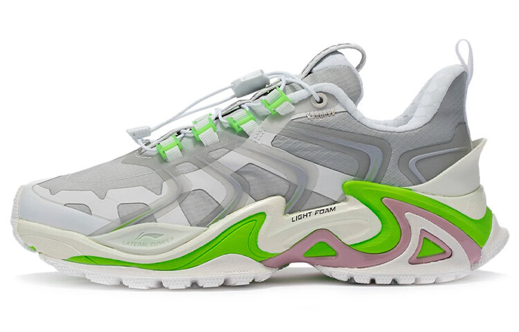 LiNing X-Claw Lifestyle Shoes Women's Low-top Coin Gray/cloud White