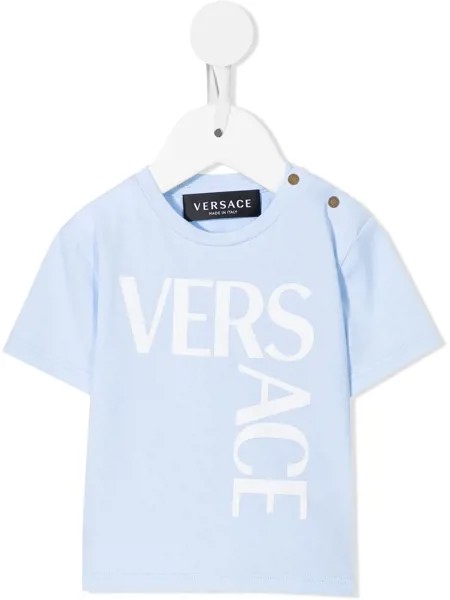 Versace Kids футболка с логотипом