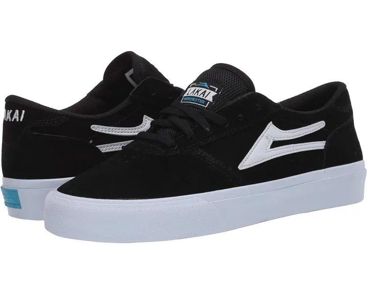 Кроссовки Lakai Manchester, цвет Black Suede 2