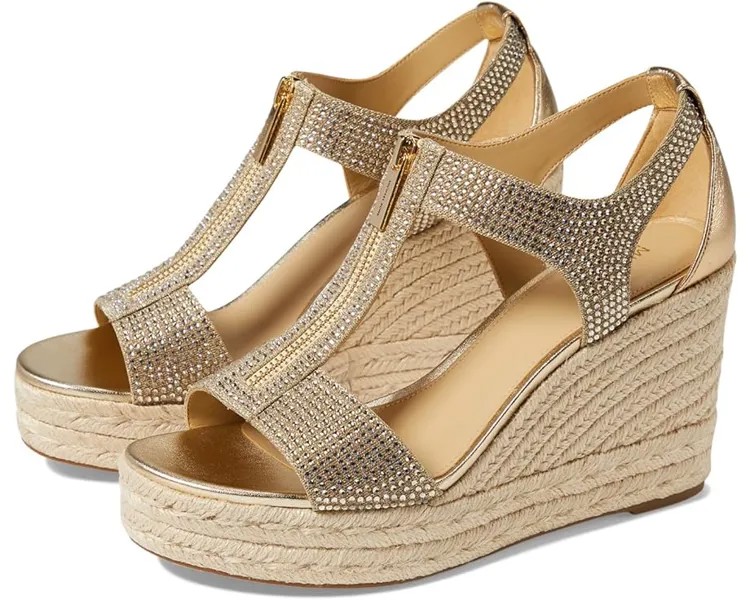 Туфли MICHAEL Michael Kors Berkley Mid Wedge, цвет Pale Gold