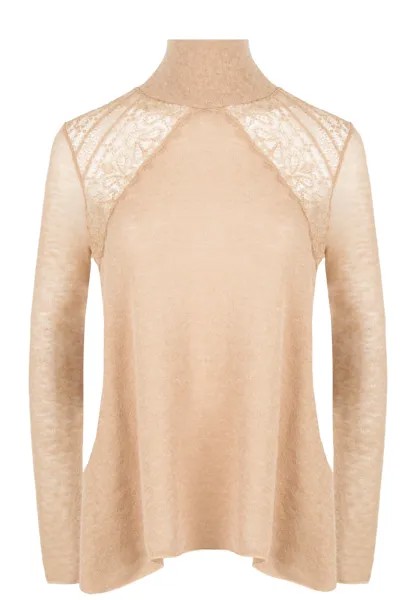 Водолазка женская Ermanno Scervino 116054 коричневая 44 IT