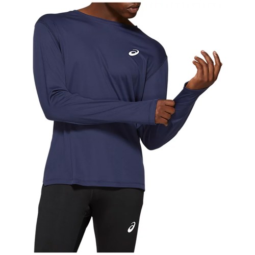 Лонгслив ASICS Silver LS Top размер XXL, indigo blue