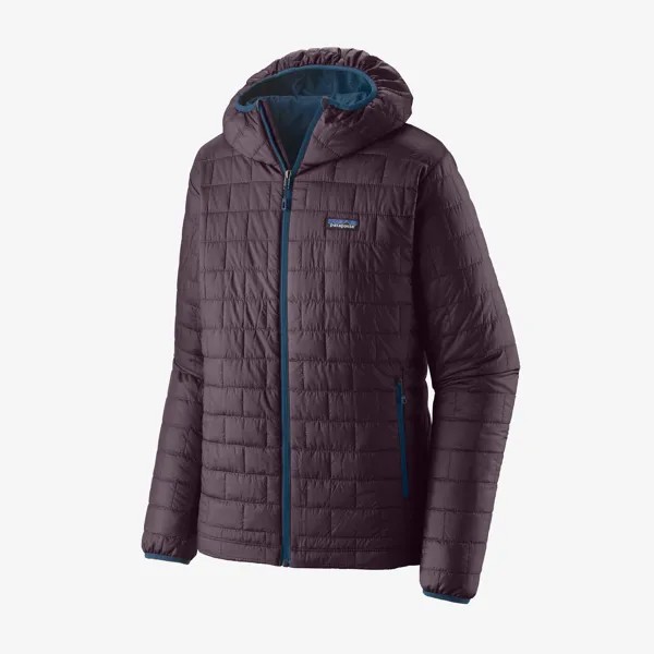 Мужская нано-пуховая толстовка Patagonia, цвет Obsidian Plum