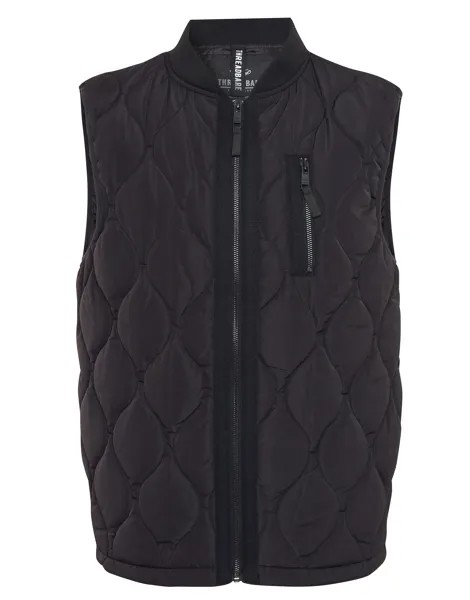 Утепленный жилет Threadbare THB Jacket Gilet McLaren, черный