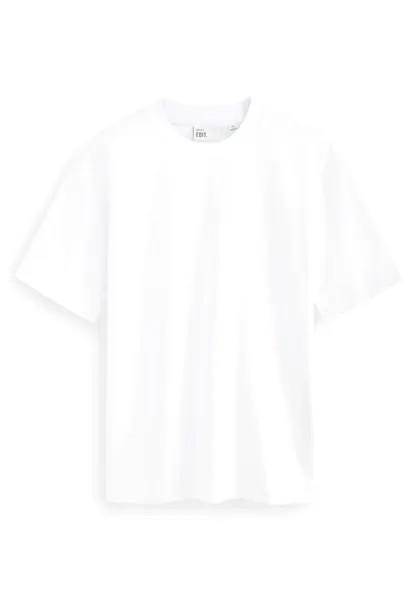 Базовая футболка Relaxed Fit T-Shirt Next, белый