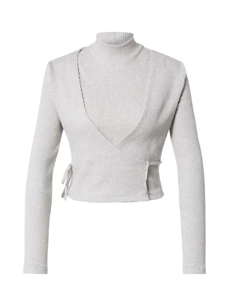 Лонгслив LEVI'S  VETIVER RIB SET, светло-серый