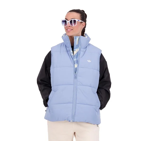 Жилет adidas Originals Abstract Animal Print Reversible Vest, синий