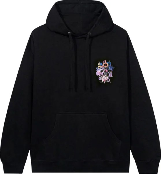 Худи Anti Social Social Club Bouquet For The Old Days Hoodie 'Black', черный