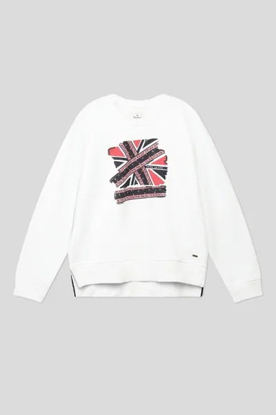Свитшот женский Pepe Jeans London PL581302 белый S