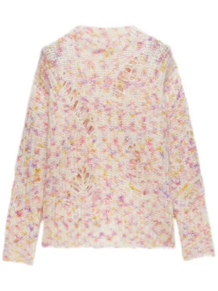 MSGM свитер с длинными рукавами, розовый