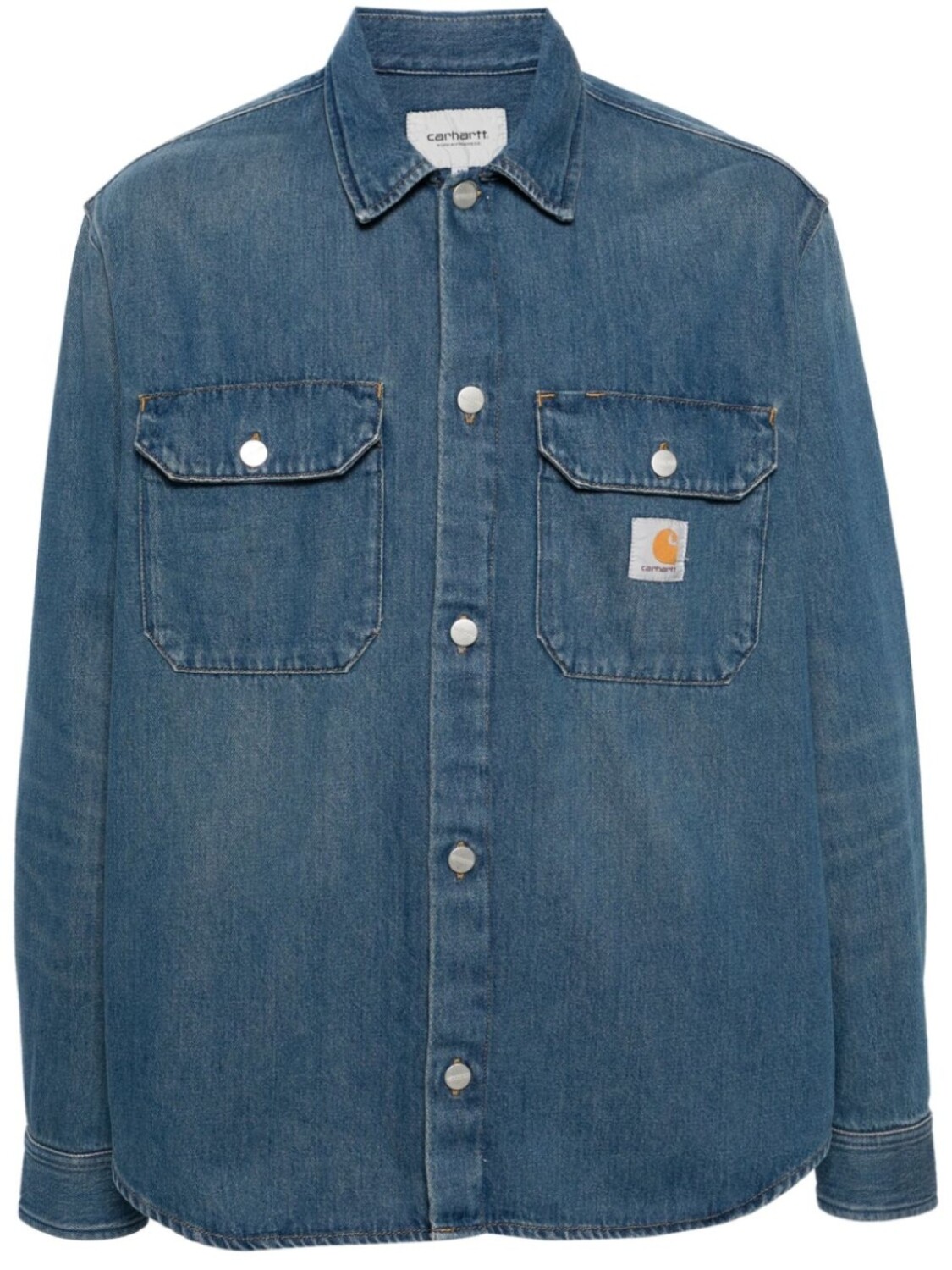 Carhartt WIP джинсовая куртка-рубашка, синий