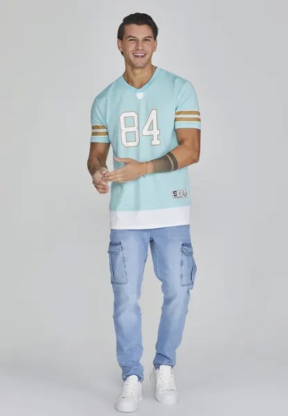 Джинсы узкого кроя SIKSILK, цвет mid blue