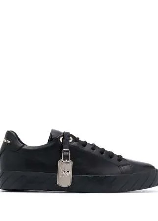 Philipp Plein кеды с декором Skull