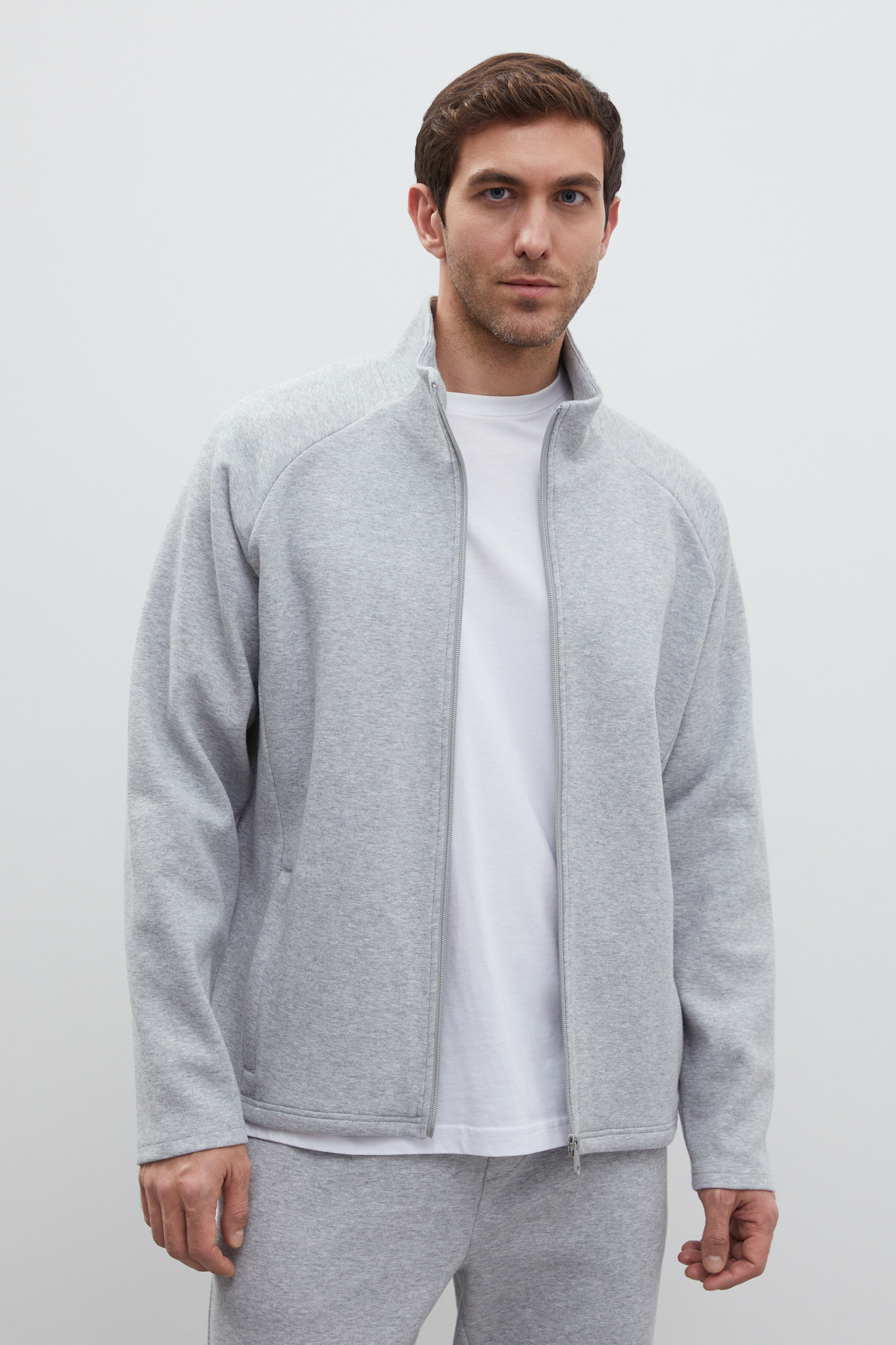 Олимпийка мужская Finn Flare FBD210142 серая XL