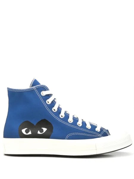 Comme des Garçons высокие кеды Chuck Taylor 70, синий