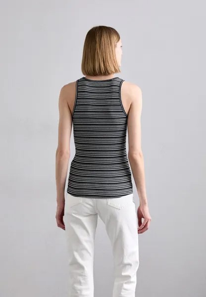 Топ Striped Tank Filippa K, черный/белый