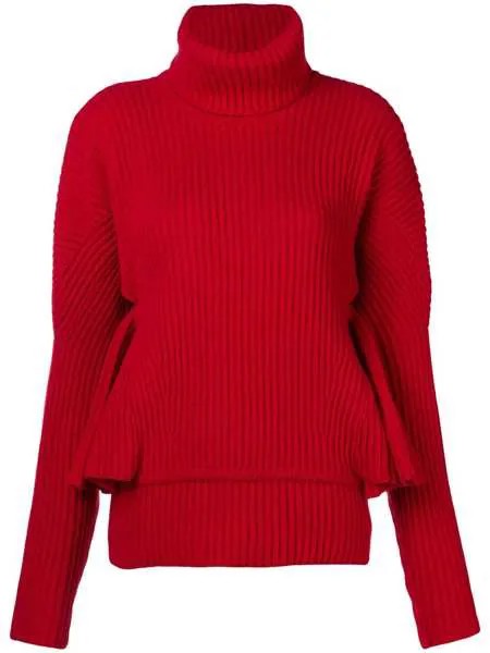 Antonio Berardi ruffle sleeve sweater
