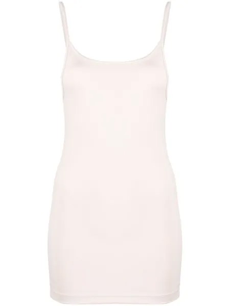 MM6 Maison Margiela топ с принтом, нейтральный цвет