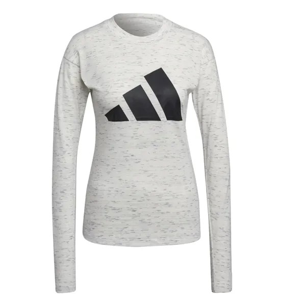 Лонгслив женский Adidas H24151 белый L