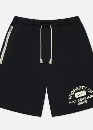 Мужские шорты Nike Standard Issue Fleece, цвет чёрный, размер XXL