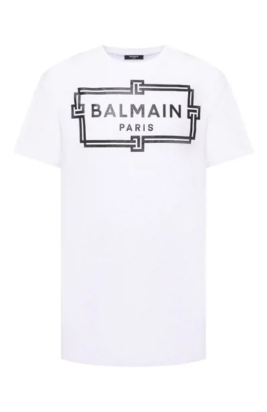 Хлопковая футболка Balmain