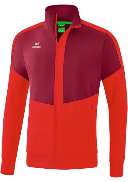 Спортивная куртка erima Squad Worker Jacke, цвет bordeaux/rot