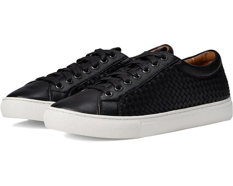 Кроссовки Johnston & Murphy Banks Woven Lace To Toe, цвет Black Sheepskin