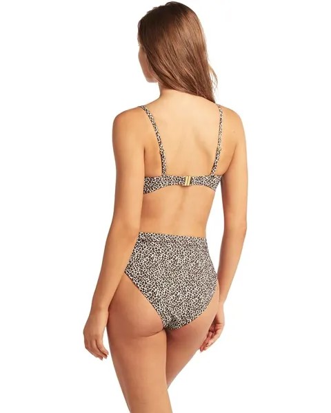 Бралетт SEA LEVEL SWIM Wild Cat French Bralette, цвет Espresso