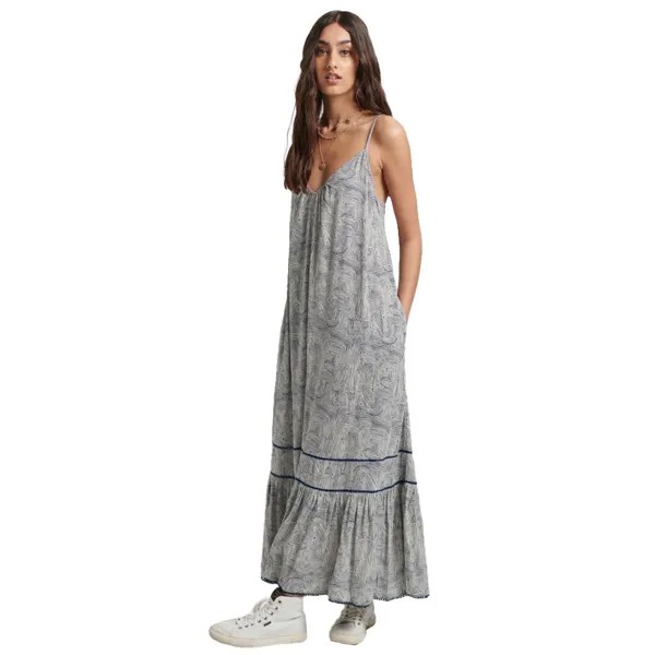 Платье Superdry Vintage Long Beach Cami, Разноцветный