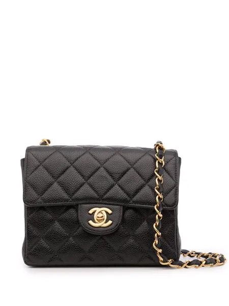 Chanel Pre-Owned мини-сумка через плечо Single Flap 2001-го года
