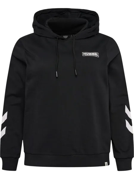 Толстовка Hummel Hoodie Hmllegacy Regular Hoodie Plus, черный