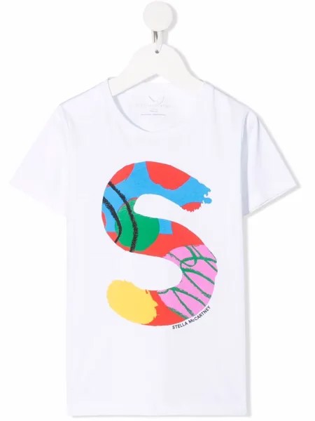 Stella McCartney Kids футболка с принтом