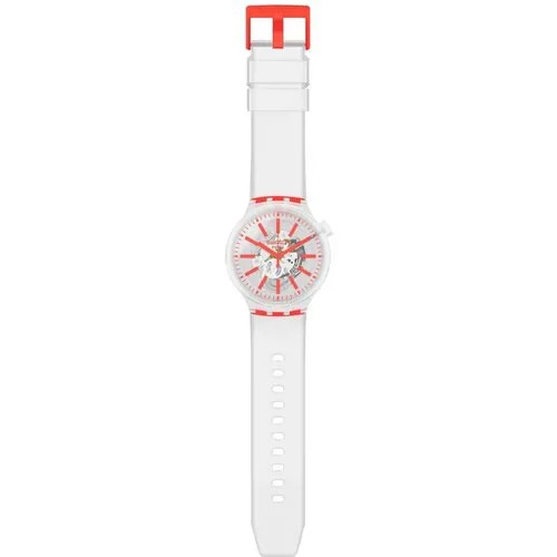 Наручные часы swatch Наручные часы SWATCH ORANGEINJELLY SO27E102, оранжевый