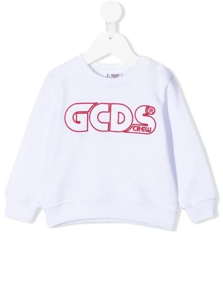 Gcds Kids толстовка с вышитым логотипом
