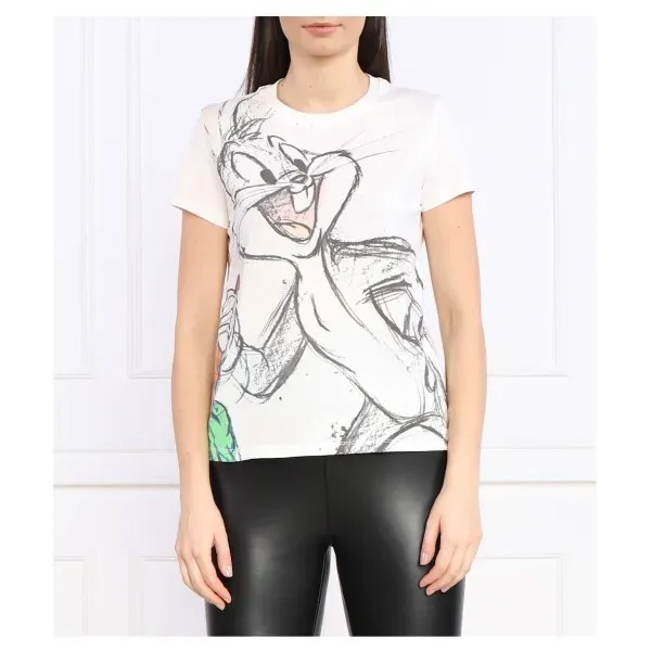 Футболка стандартного кроя Desigual x Looney Tunes Desigual, белый