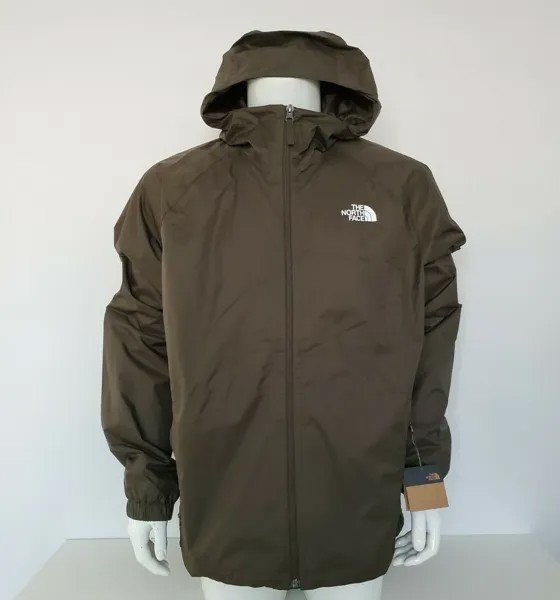 THE NORTH FACE MEN BOREAL DRYVENT ВОДОНЕПРОНИЦАЕМАЯ КУРТКА-ДОЖДЕВИК С КАПЮШОНОМ Taupe Green S, M