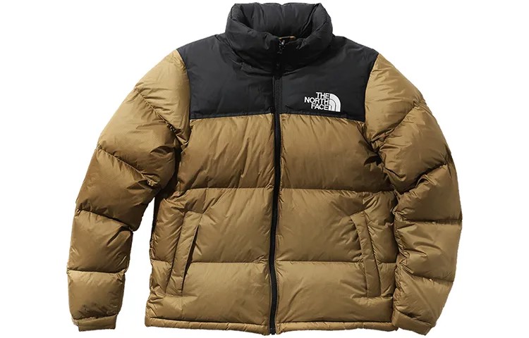 Пуховик мужской желтый The North Face, желтый