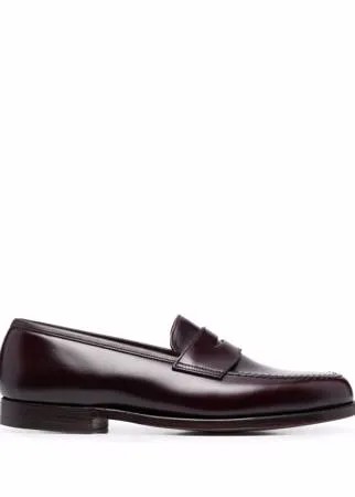 Crockett & Jones лоферы с миндалевидным носком