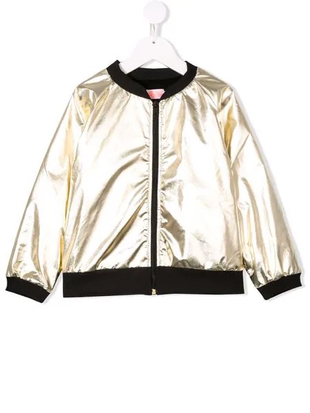 WAUW CAPOW by BANGBANG foiled bomber jacket