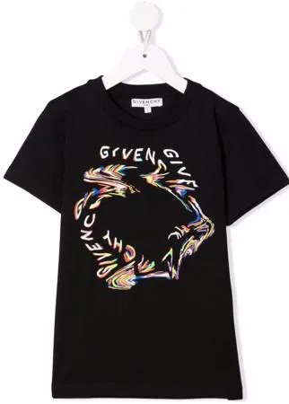 Givenchy Kids футболка с логотипом